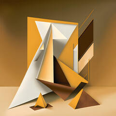A geometric abstract illustration - Artwork 1