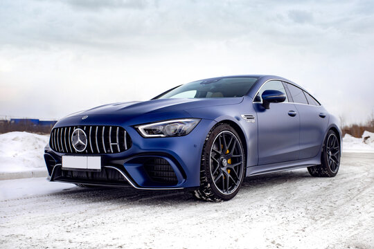 Mercedes AMG GT 63S The Road Snow