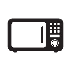 Microwave oven icon. Kitchen appliance icon. Simple microwave oven icon for templates, web design and infographics.