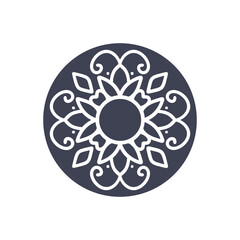 Circular pattern in form of mandala. Oriental pattern, vector illustration. Islam, Arabic, Indian, turkish, pakistan, chinese, ottoman motifs