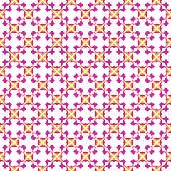 Multi color seamless abstract pattern. Background and backdrop. Multi Colored. Colorful ornamental design. Colored mosaic ornaments. Vector graphic illustration. EPS10.