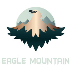 eagle in the mountains