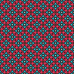 Multi color seamless abstract pattern. Background and backdrop. Multi Colored. Colorful ornamental design. Colored mosaic ornaments. Vector graphic illustration. EPS10.