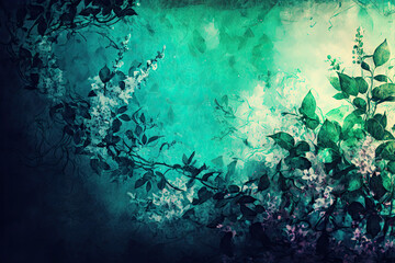 Fototapeta na wymiar Simple Spring Grunge Background Texture - Spring Grunge Backdrops Series - Spring Grunge Wallpaper created with Generative AI technology