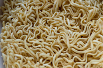 Instant noodles will be ready in five minutes