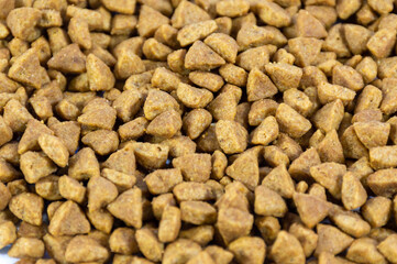Fototapeta na wymiar Dry food for our beloved cats and dogs