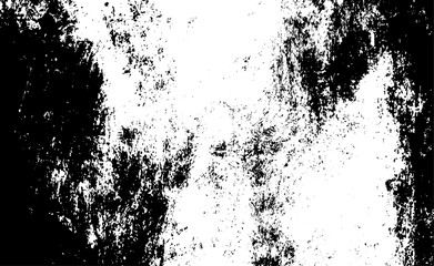Dark grunge urban texture vector. Distressed overlay texture. Grunge background. Abstract obvious dark worn textured effect. Vector Illustration. Black isolated on white. EPS10.