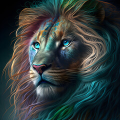 Pristine blue jewel eye tiger majetic