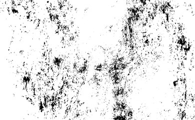 Rough black and white texture vector. Distressed overlay texture. Grunge background. Abstract textured effect. Vector Illustration. Black isolated on white background. EPS10