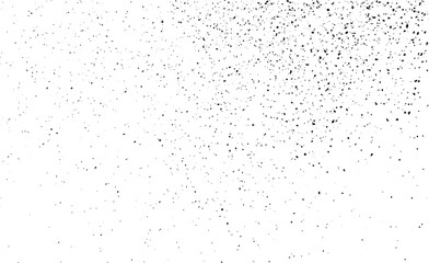 Abstract vector noise. Small particles of debris and dust. Distressed uneven background. Grunge   with fine grains isolated on white background. Vector illustration. EPS10.