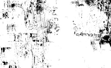 Rough black and white texture vector. Distressed overlay texture. Grunge background. Abstract textured effect. Vector Illustration. Black isolated on white background. EPS10