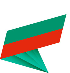 Flag of Bulgaria, modern pin flag