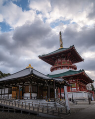 千葉県成田市　早朝の成田山新勝寺