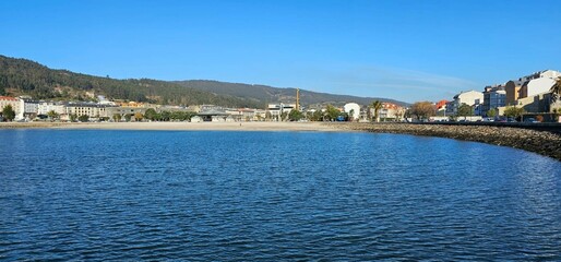 Panorámica de Cee, Galicia