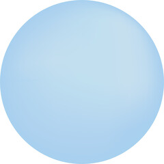 Light Blue Gradient Circle