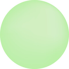 Light Green Gradient Circle