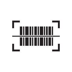 Barcode label icon scan, code, bar, for app web logo banner poster icon - SVG File