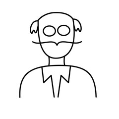 User interface icon and professions avatars