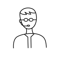 User interface icon and professions avatars