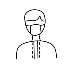 User interface icon and professions avatars