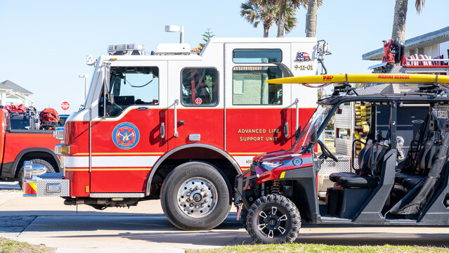 St. Johns County Fire Rescue Station.