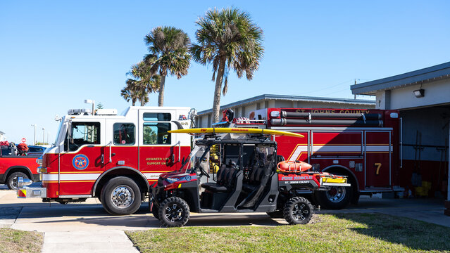 St. Johns County Fire Rescue Station.
