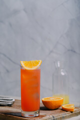Garibaldi cocktail booze orange and bitter