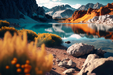 A gorgeous landscape with spectacular views