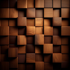 background of blocks, wood, made with generative AI
