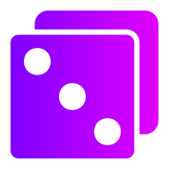 dice gradient icon