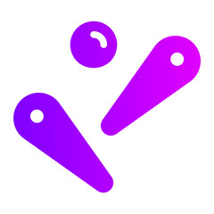 pinball gradient icon