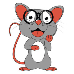 cute mouse animal cartoon