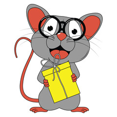 cute mouse animal cartoon