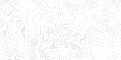 Topographic map. Geographic mountain relief. Abstract lines background. Contour maps. Vector illustration, Topo contour map on white background, Topographic contour lines vector map seamless pattern.