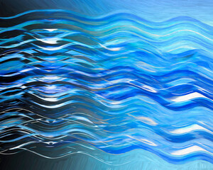 wavy abstract lines