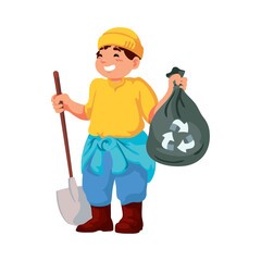 child recycling design