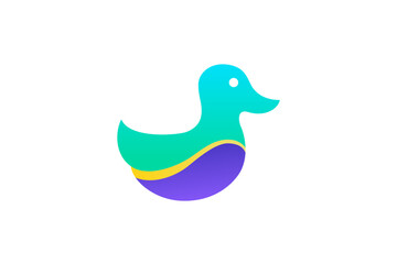 Duck Isolated Logo