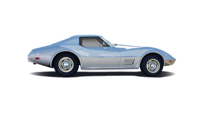 Obraz na płótnie Canvas Classic Car realistic vector