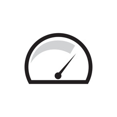 tachometer icon vector illustration symbol