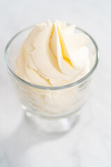 Homemade whipped cream