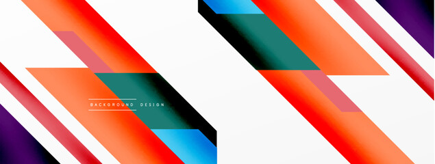 Dynamic lines background. Wallpaper for concept of AI technology, blockchain, communication, 5G, science, business and technology