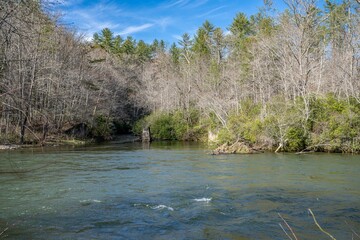 road, highway, mountain, landscape, travel, sky, nature, way, curve, tree, forest, country, drive, driving, street, line, transportation, rural, trees, summer, car, mountain, perspective, empty, horiz