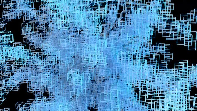 Future Shapes 1050: Futuristic abstract geometry.