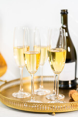Champagne glasses