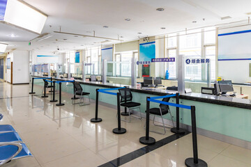 Government office hall window service