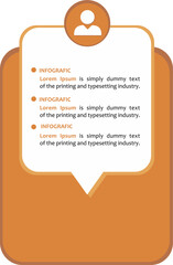 Infografic step by step new, Icon Next and Back for design