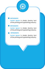 Infografic step by step new, Icon Next and Back for design