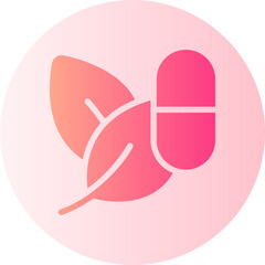 herbs gradient icon