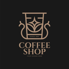 Vintage Coffee Logo Template