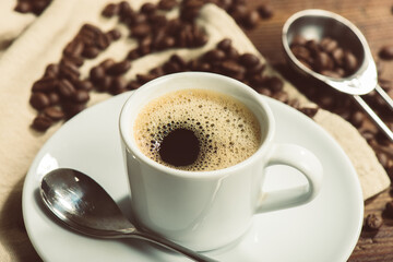 A cup of coffee